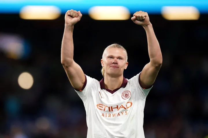 Erling Haaland one of three Man City treble winners on shortlist for PFA award