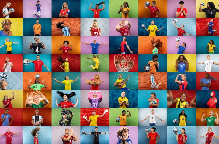 The story behind the iconic 2023 Women's World Cup portraits from Getty Images