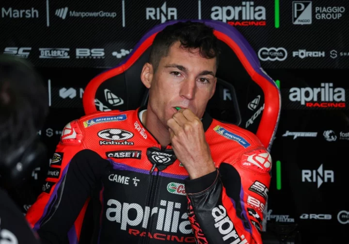 Aleix Espargaro tops Silverstone practice