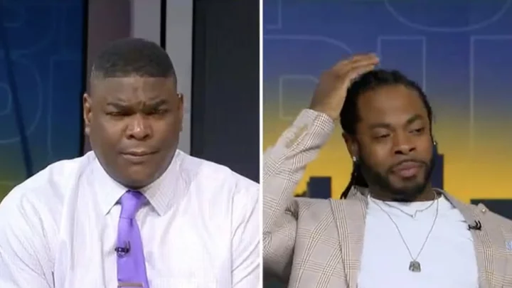 I'm Getting Addicted to Watching Keyshawn Johnson and Richard Sherman Listen to Skip Bayless