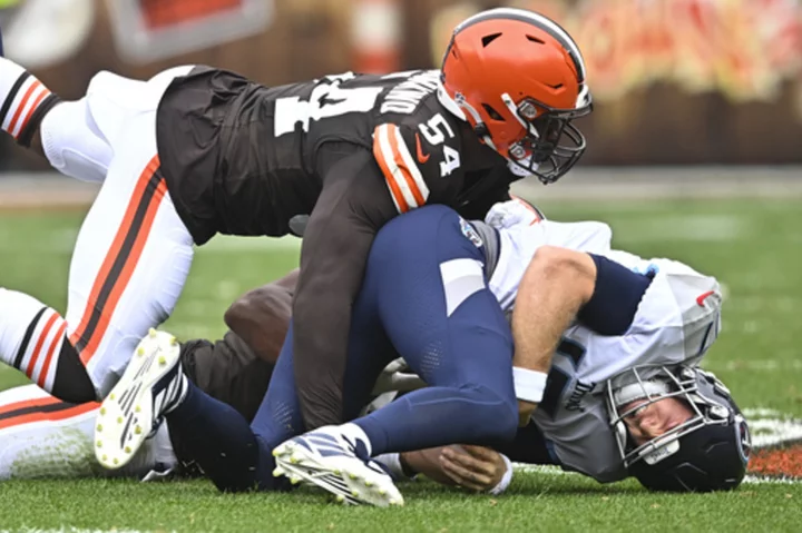 Browns' No. 1 defense faces toughest test of early season in Ravens' dual-threat QB Lamar Jackson