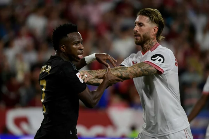 Ramos' Sevilla hold leaders Madrid as Atletico climb second