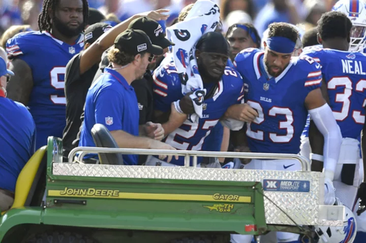 Bills lose cornerback White to season-ending torn Achilles tendon, prepare to welcome back Miller