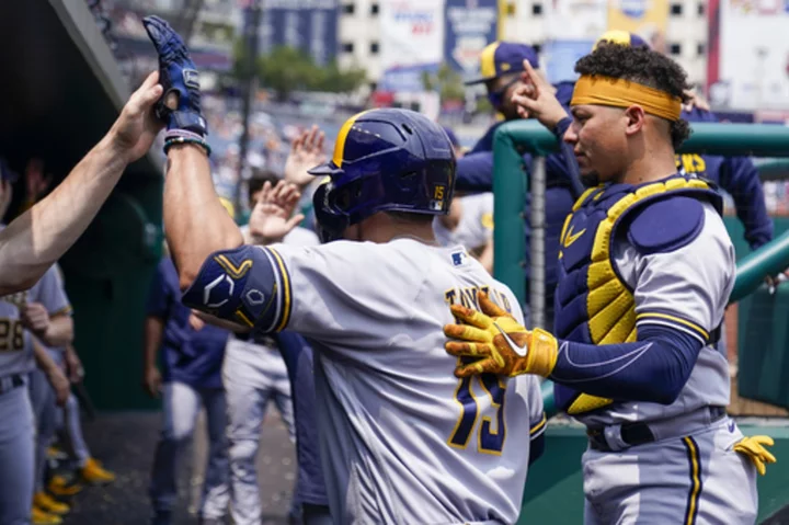 Nationals exploit errors in 9th inning and rally for 3-2 victory over Brewers in series finale