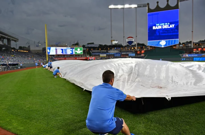 Rays-Royals rain delay: Weather updates for Royals game today, July 14