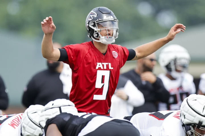 Ridder is big 'if' at quarterback as Falcons set sights on winning season