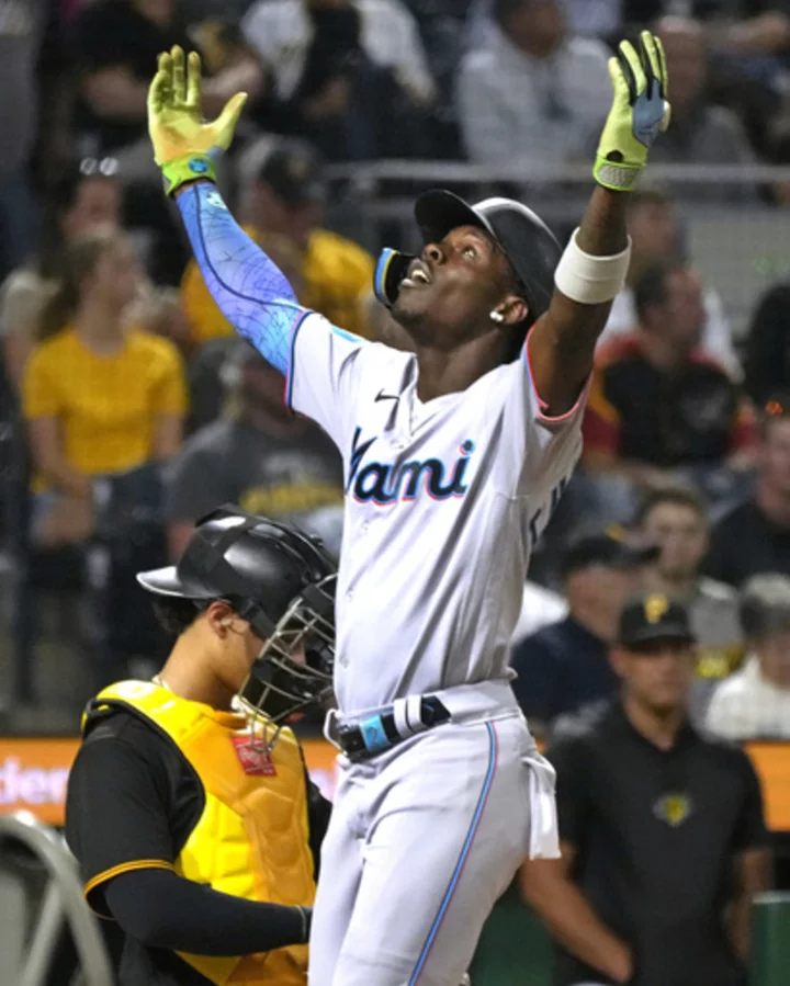 Chisholm homers and the surprising Miami Marlins grab an NL wild-card spot with 7-3 win over Pirates