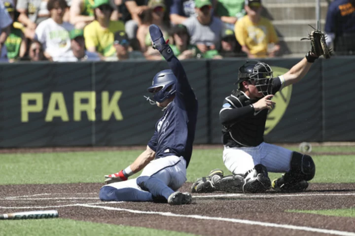 Oral Roberts beats Oregon 11-6, wins super regional to advance to first CWS since 1978