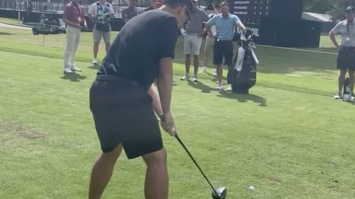 Oklahoma City Thunder Coach Mark Daigneault Hits Drive Sideways Into a Camera