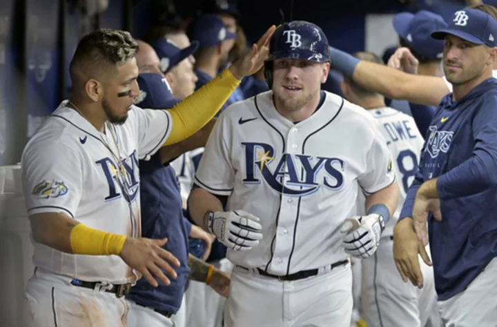 Rays hit 3 more HRs in 6-4 win over sliding Blue Jays