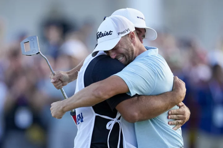 Caddie John Ellis basks in joy of seeing Wyndham Clark win the U.S. Open