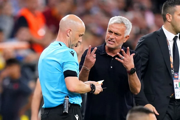 Jose Mourinho gets four-game ban for Anthony Taylor abuse at Europa League final