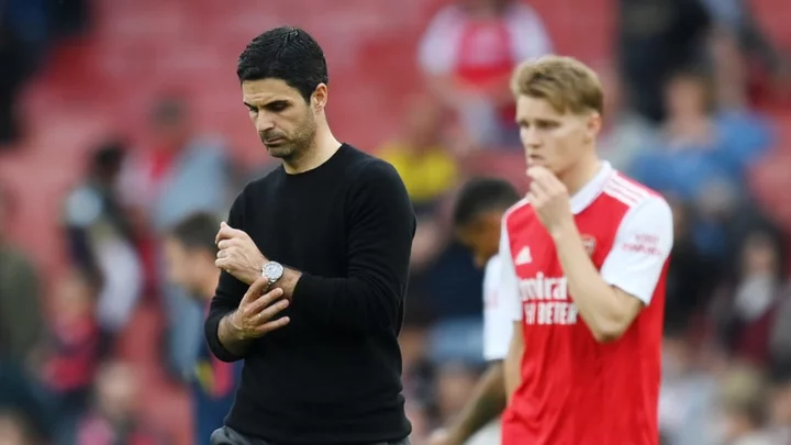 Mikel Arteta sends warning to Arsenal players after Brighton defeat