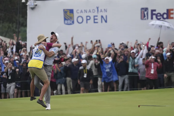 Nick Taylor wins Canadian Open, first Canadian champion since 1954