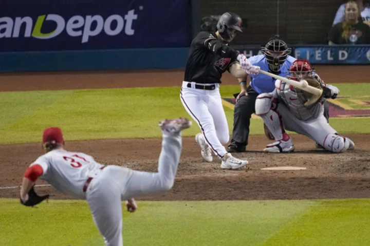 Phillies' bullpen fails late again in 6-5 loss to Diamondbacks, tying the NLCS at 2-all