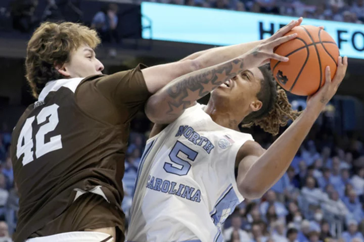 Bacot, Davis carry No. 19 North Carolina past Lehigh 90-68