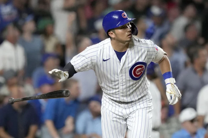 Seiya Suzuki and Christopher Morel homer as the Cubs rally past the Giants 11-8