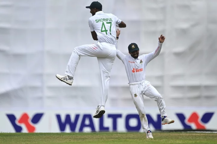 Taskin shines in Bangladesh's record 546-run Test win