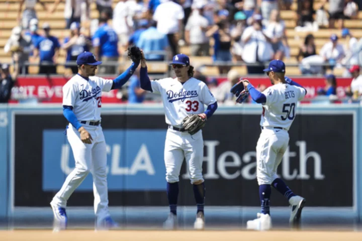 James Outman hits grand slam in 7th, Dodgers rally past Twins 7-3