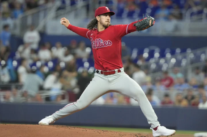 Lorenzen shuts down the Marlins in his Phillies debut. Realmuto homers in 4-2 win