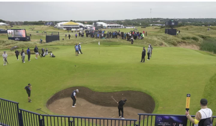 New par-3 17th hole attracting all the attention at British Open. It could prove decisive on Sunday