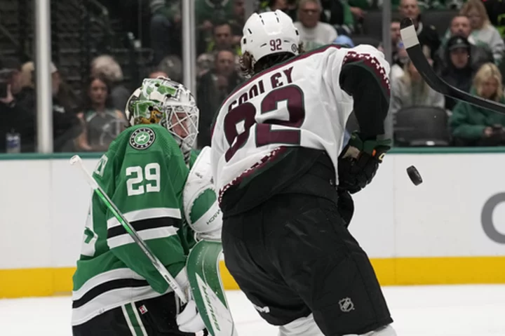 Duchene's OT goal gives Stars 4th straight win, 4-3, over Coyotes