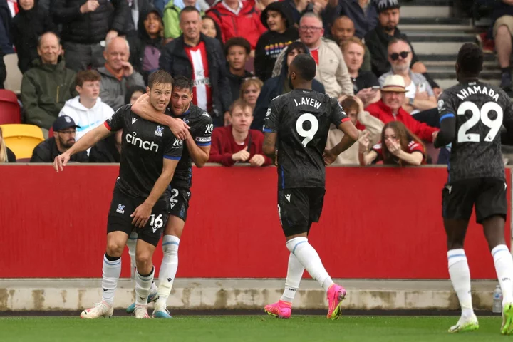 Joachim Andersen salvages point for Crystal Palace at Brentford