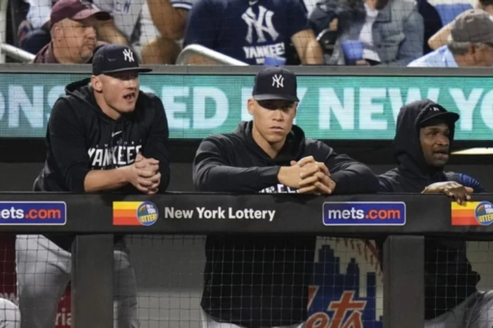 Yankees say Aaron Judge appears to respond to second toe injection