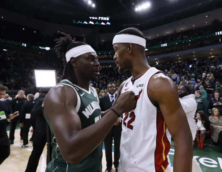 Bucks' Jrue Holiday selected as NBA teammate of year for 2nd consecutive season