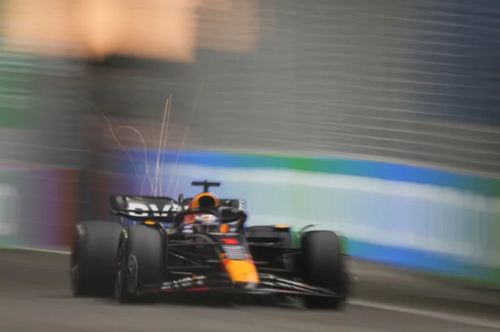 Verstappen's winning run in F1 is in doubt after qualifying 11th in Singapore, Sainz on pole