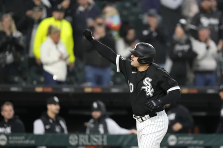 Burger, Sheets go deep again as White Sox top Guardians 7-2