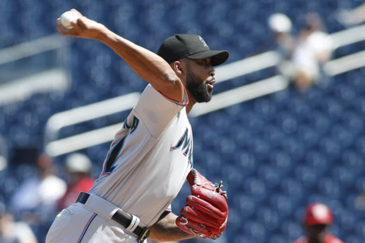 Marlins' Sandy Alcantara sidelined for the rest of the season with an arm injury