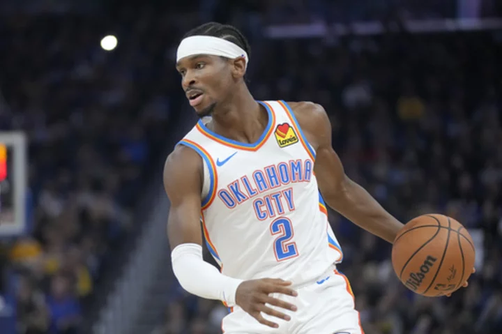 Shai Gilgeous-Alexander scores 40 as Thunder send Warriors to 6th straight loss, 130-123 in OT