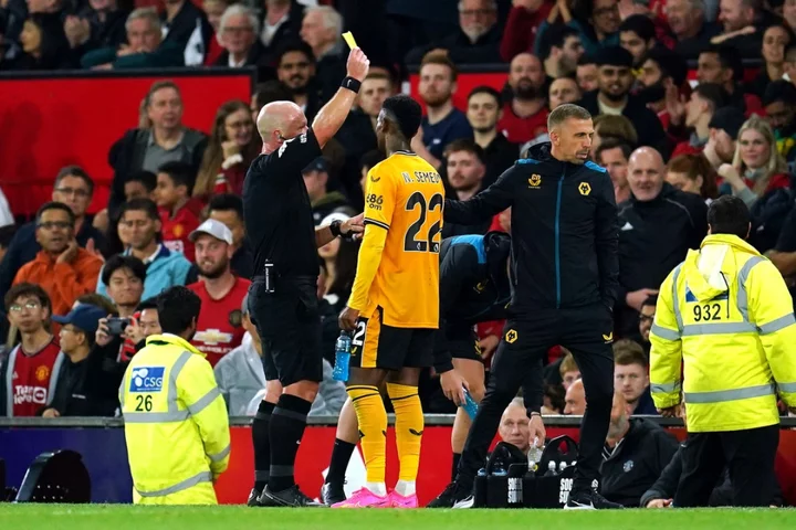 Gary O’Neil claims referees’ boss told him Wolves should have had penalty