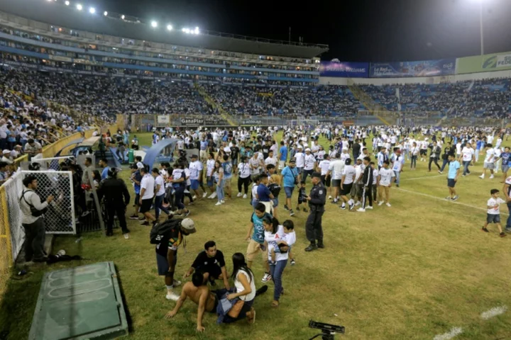 El Salvador soccer stadium stampede kills 12: police