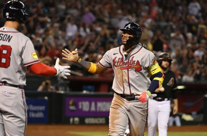 Ronald Acuña Jr. made some bombastic MLB history Saturday night