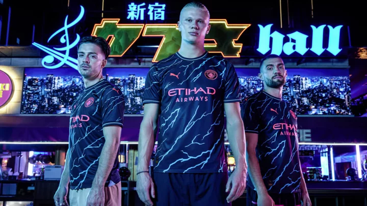 Man City unveil new third kit for 2023/24 season