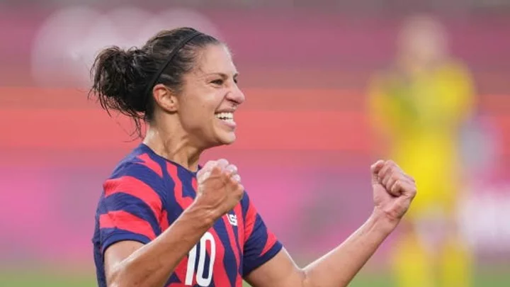 Carli Lloyd admits the US Women's team once lost to a under-15s boys team