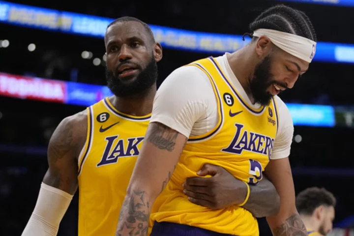 Healthy and happy: LeBron James, Anthony Davis lead Lakers back to conference finals