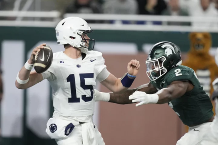 No. 11 Penn State closes season with 42-0 win over Michigan State, awaits New Year's Six bowl bid