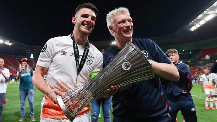 David Moyes makes plea to West Ham fans ahead of Declan Rice return