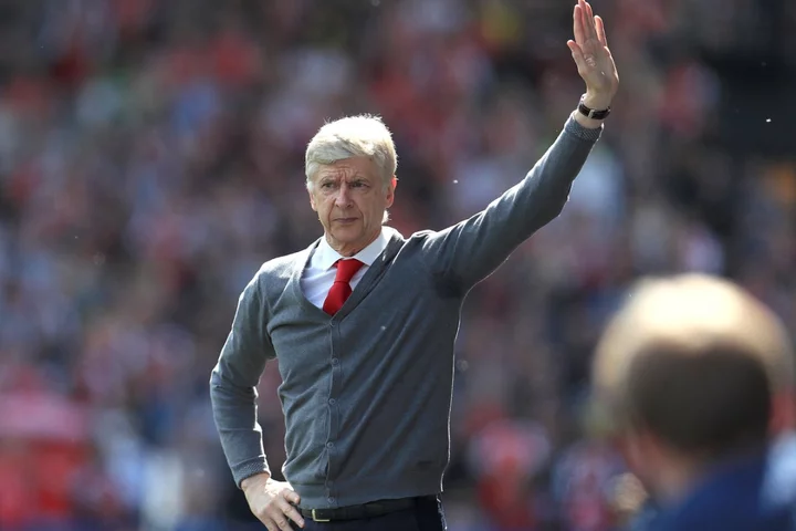 Statue of former Arsenal boss Arsene Wenger unveiled outside Emirates Stadium