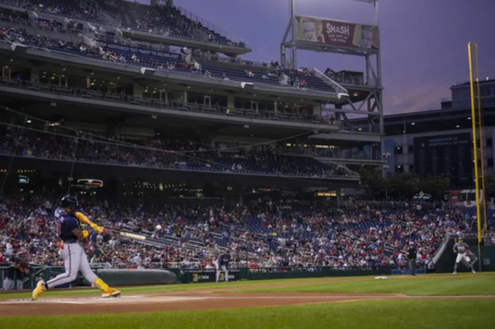 Ronald Acuña Jr. joins exclusive 40-40 club with 40th home run of the season for Braves