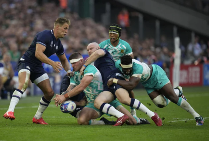 Freak injury ends Rugby World Cup for Scotland player Dave Cherry