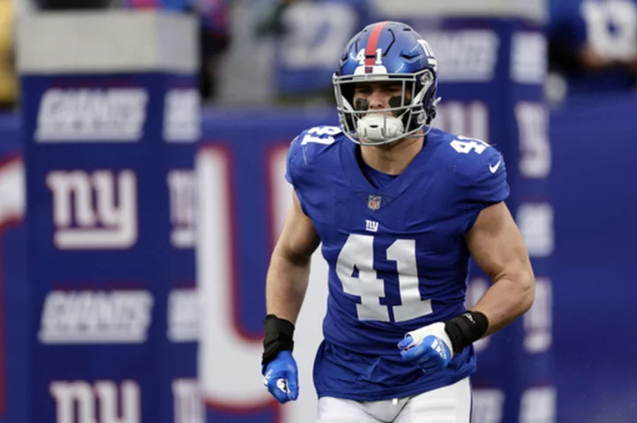 A more comfortable Micah McFadden is leading in the race for the Giants' ILB spot