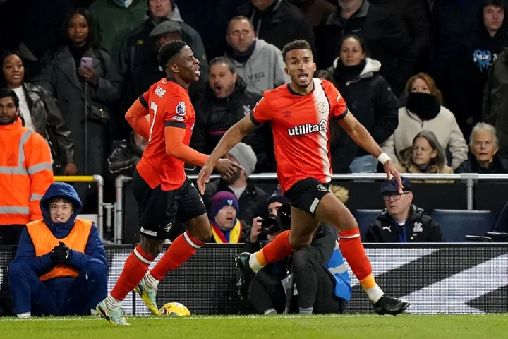 Luton clinch huge win as Jacob Brown score late winner against Crystal Palace