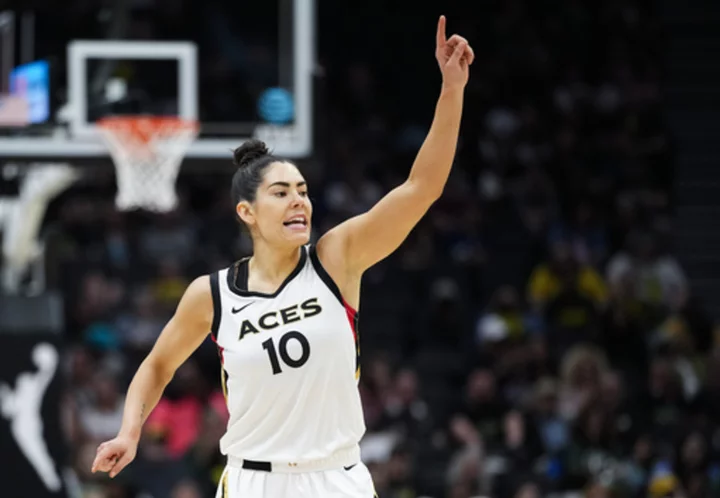 Las Vegas Aces celebrate title and are dominating WNBA once again