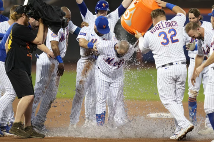 Guillorme delivers in a pinch as the Mets edge the Dodgers 2-1 in 10 following Scherzer's gem