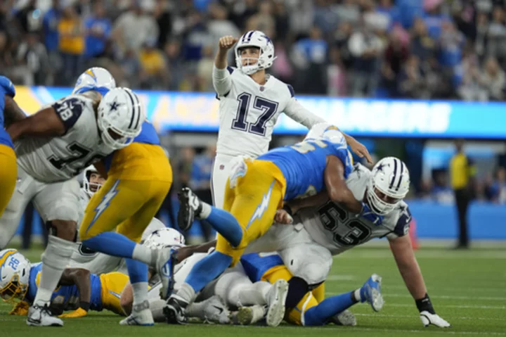 Cowboys kicker Brandon Aubrey has a shot at NFL history in his 2nd pro career after soccer