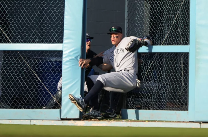 Dodger Stadium to reinforce fence after Aaron Judge injury